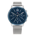 Montre Tommy Hilfiger Cadran Bleu Bracelet Acier Homme