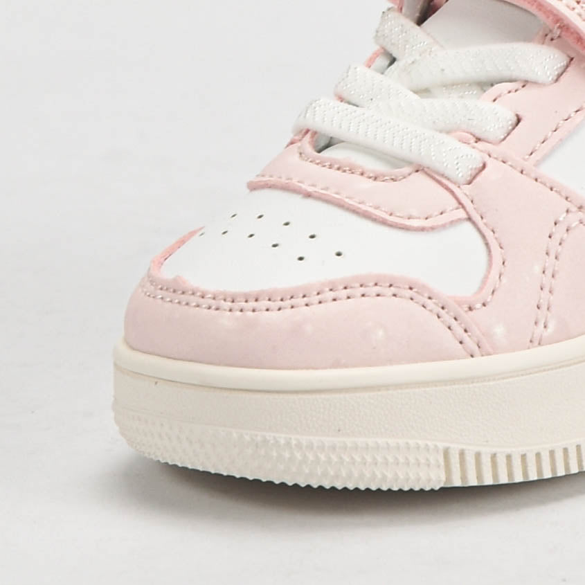 Champion Baskets Rebound Platform Rose Bébé Fille