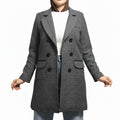 Kimland Veste Blazer Élégante Texturée Femme