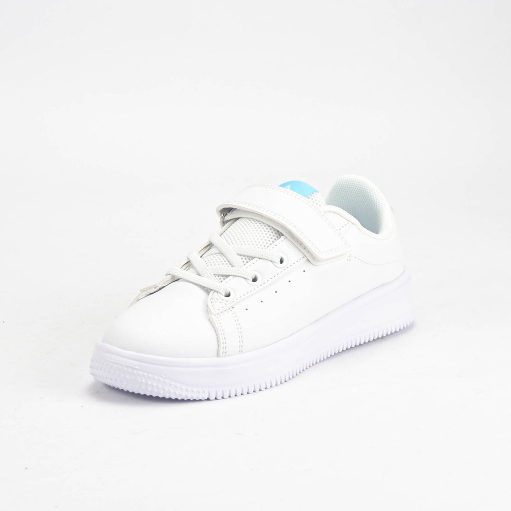 Peak Baskets Basses Style Urbain Blanc Enfant
