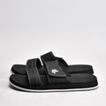 Kito Sandales Confortables à Scratch Noir Homme