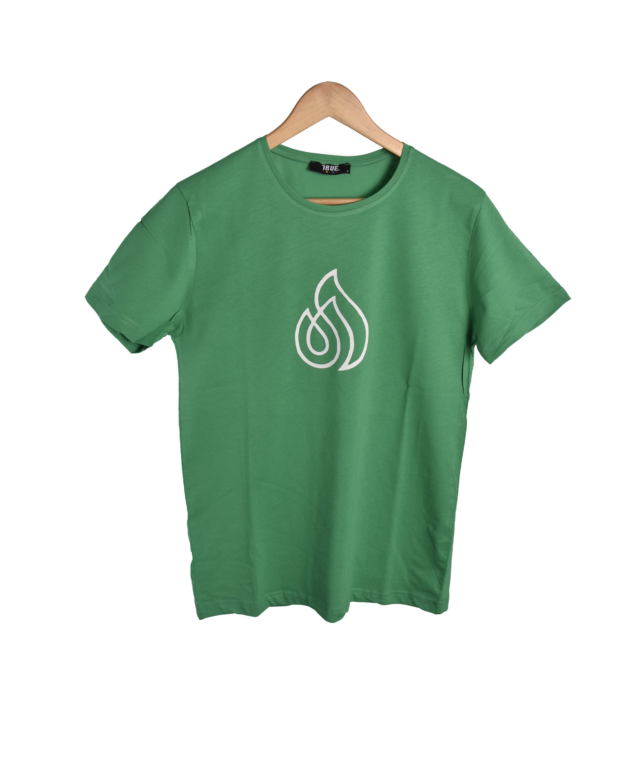 T-shirt VERT LOGO BLANC