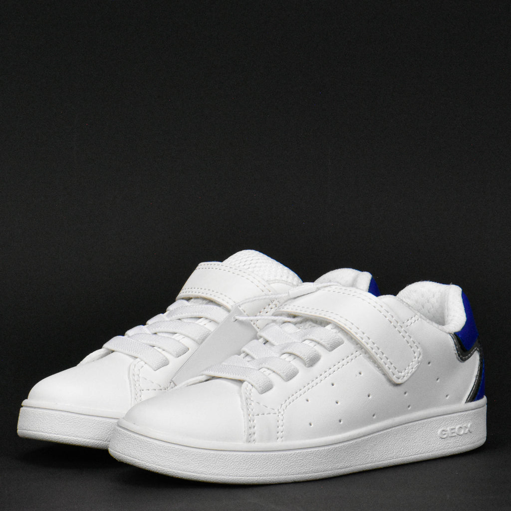 Geox Baskets Eclyper Respirantes Blanc et Bleu Enfant