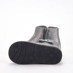 Chicco Bottines Argentées Brillantes avec Nœud Fille