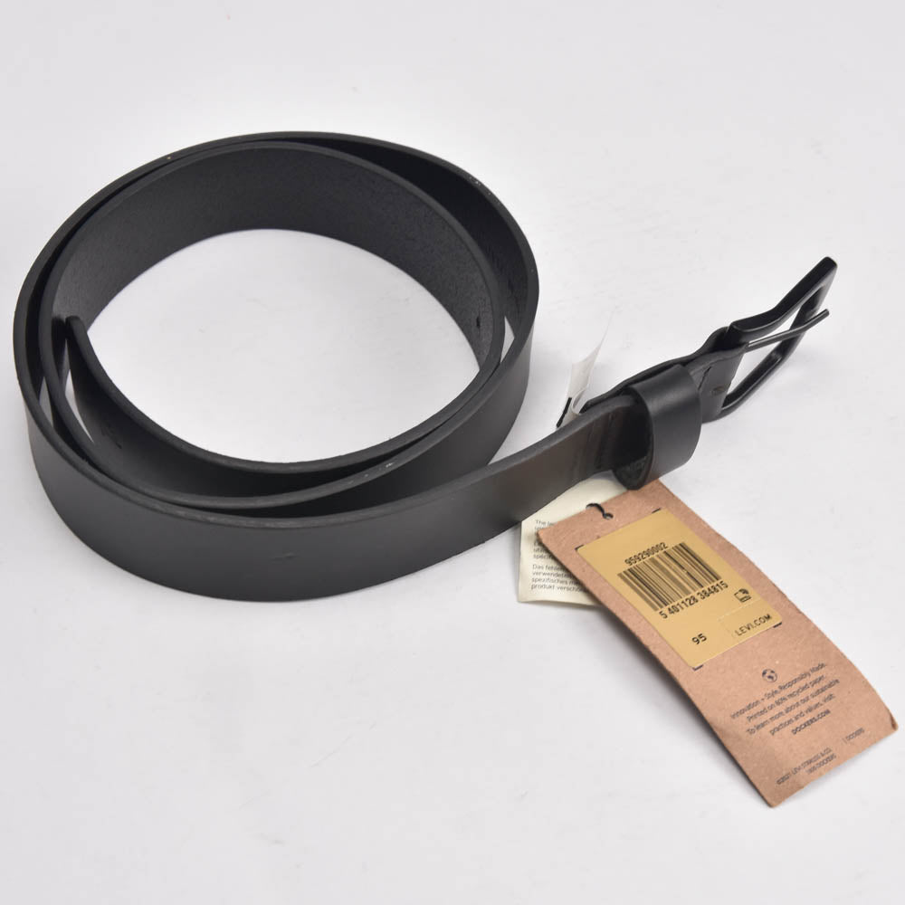 Dockers Ceinture Noire Élégante en Cuir pour Homme