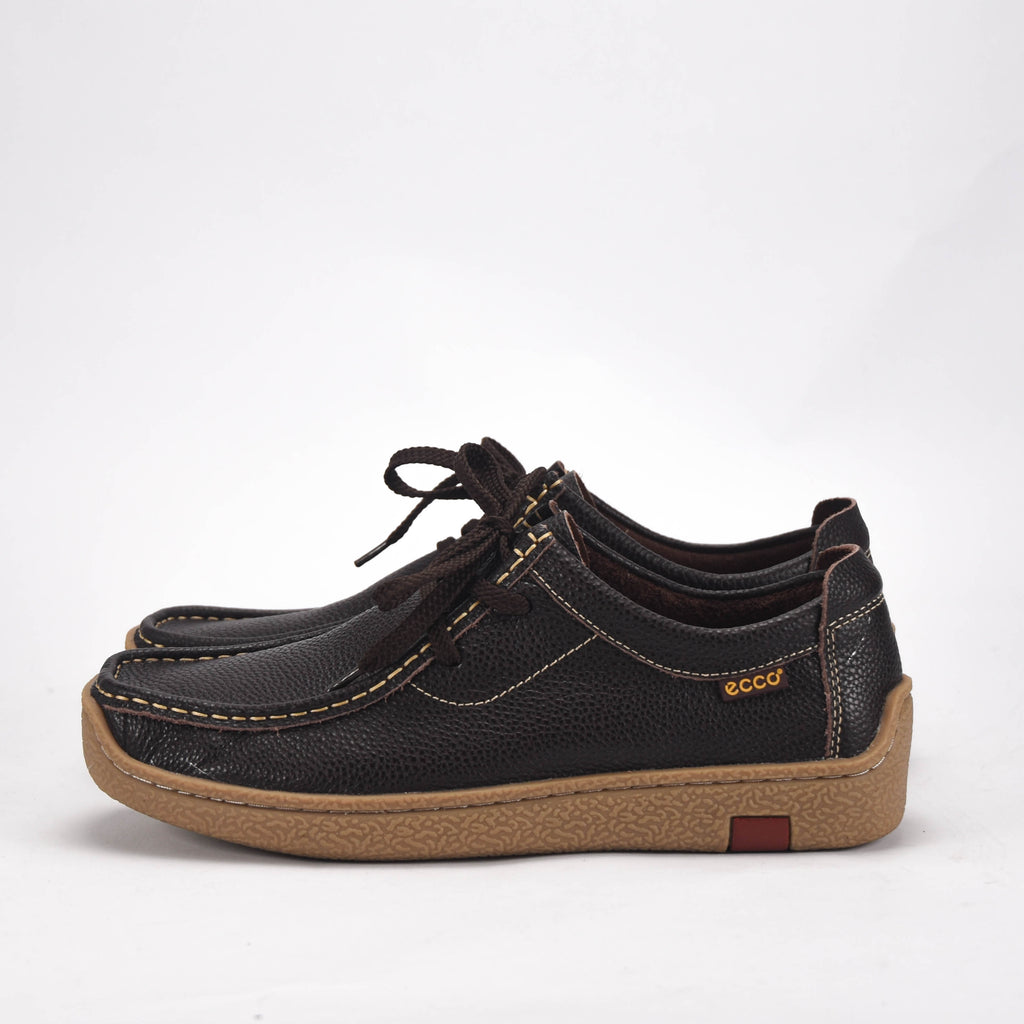 ECCO Chaussures Décontractées en Cuir Grainé Homme