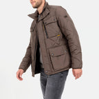 Camel Active Veste Matelassée Fonctionnelle Marron Homme
