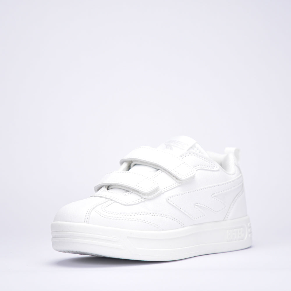 Hi-Tec Baskets Edge Junior à Scratch Blanc Enfant