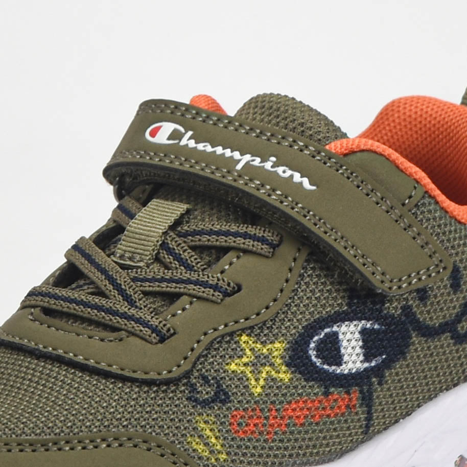 Champion Baskets Respirantes à Scratch Enfant