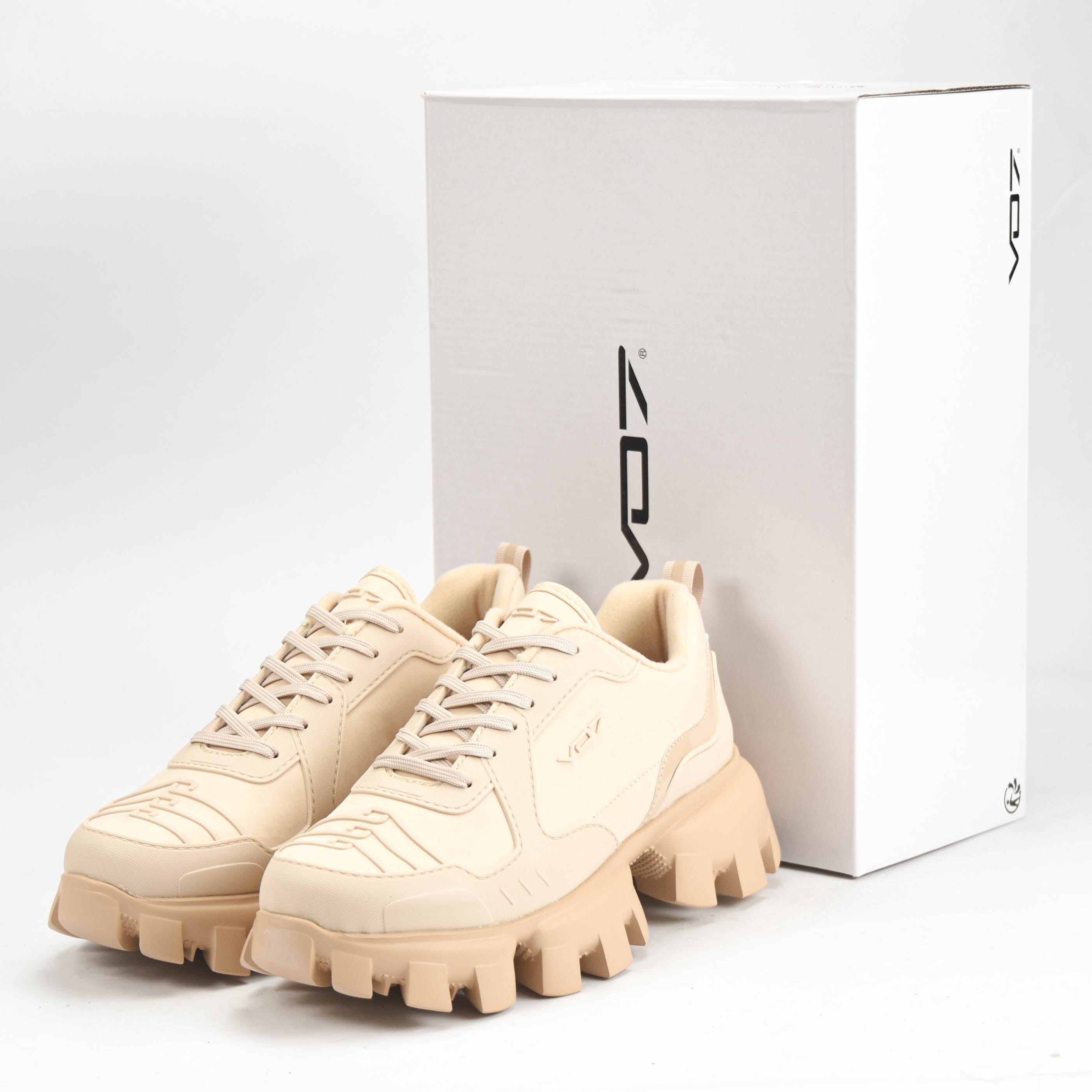 VO7 Baskets Chunky Nude Élégantes pour Homme