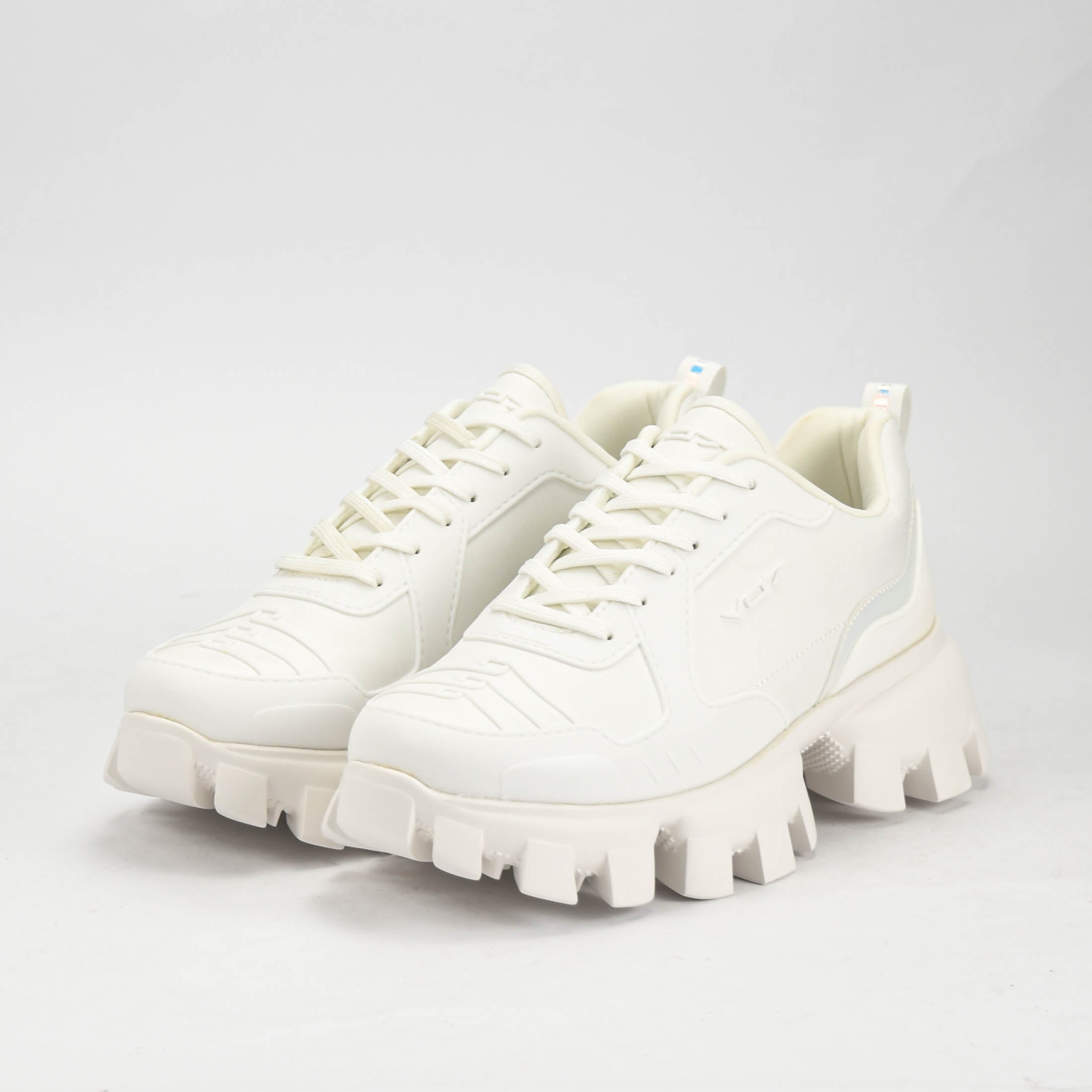 VO7 Baskets Amber Chunky Style Blanc Femme