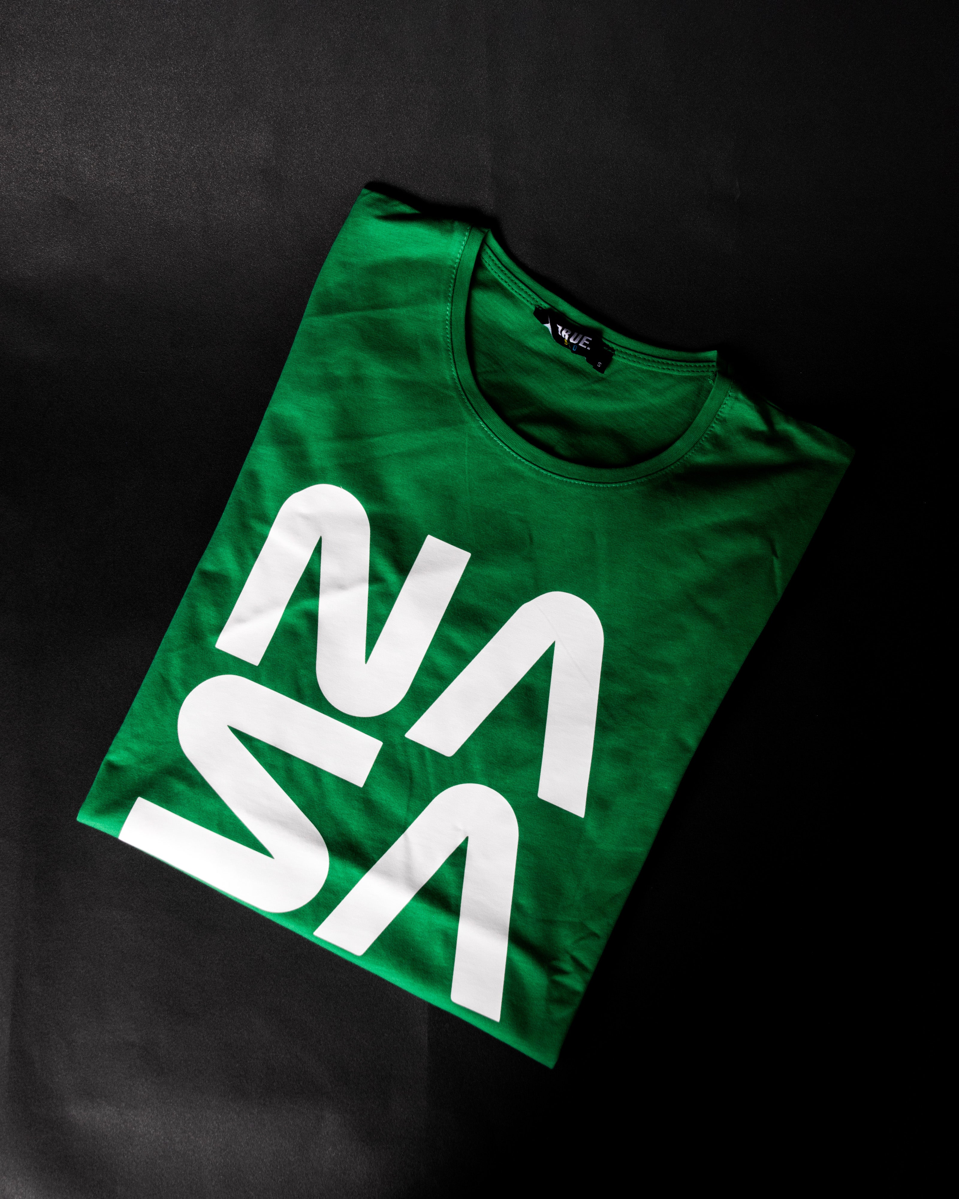 T-shirt vert motif NASA