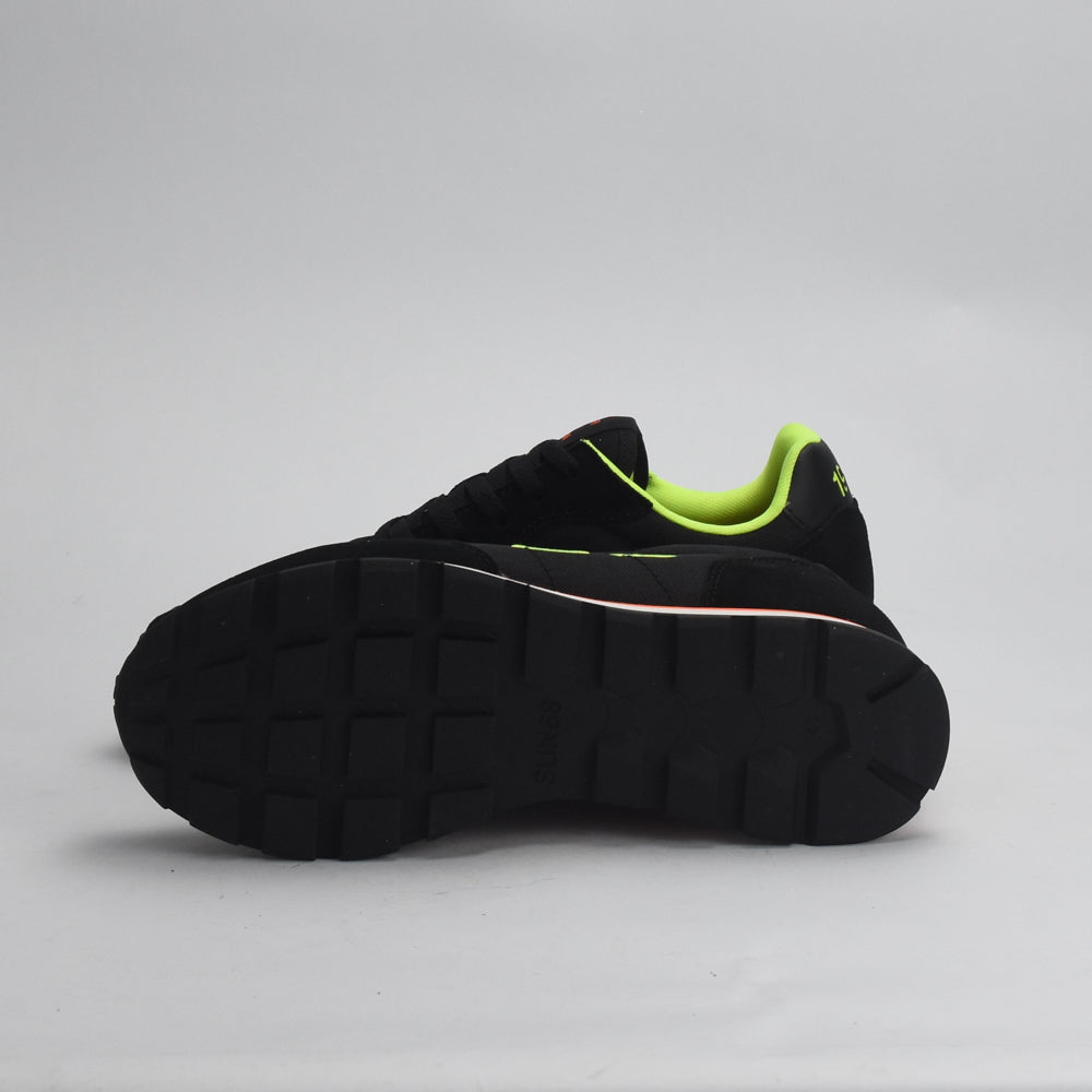 BASKET SUN68 TOM FLUO 11 NERO ﻿ 3