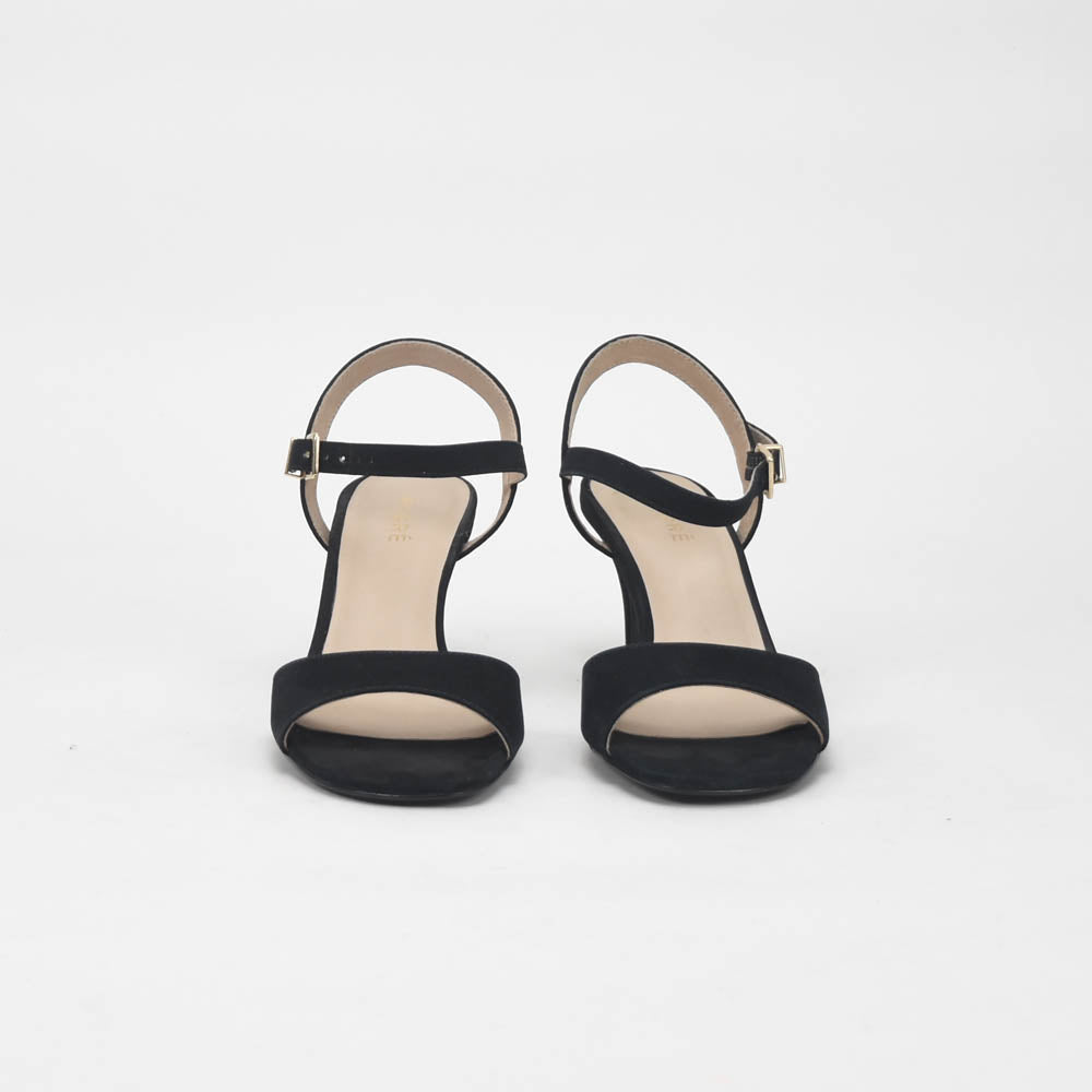 André Sandales à Talons Élégantes Noir Femme