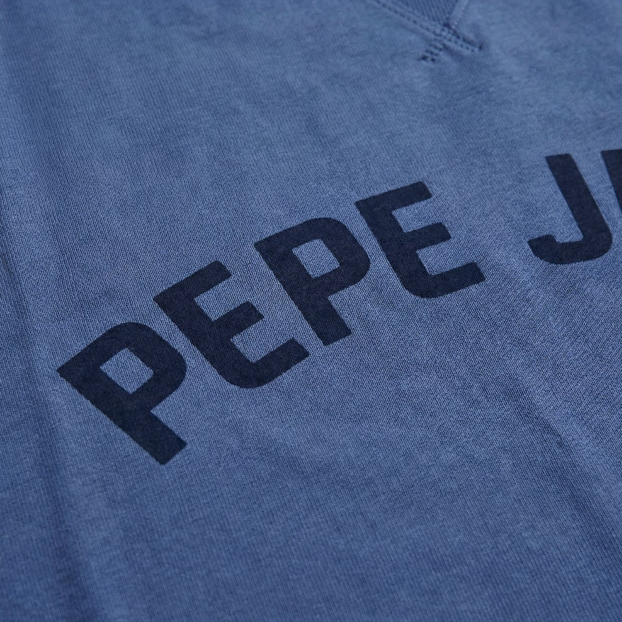 Pepe Jeans T-shirt Logo Bleu Homme