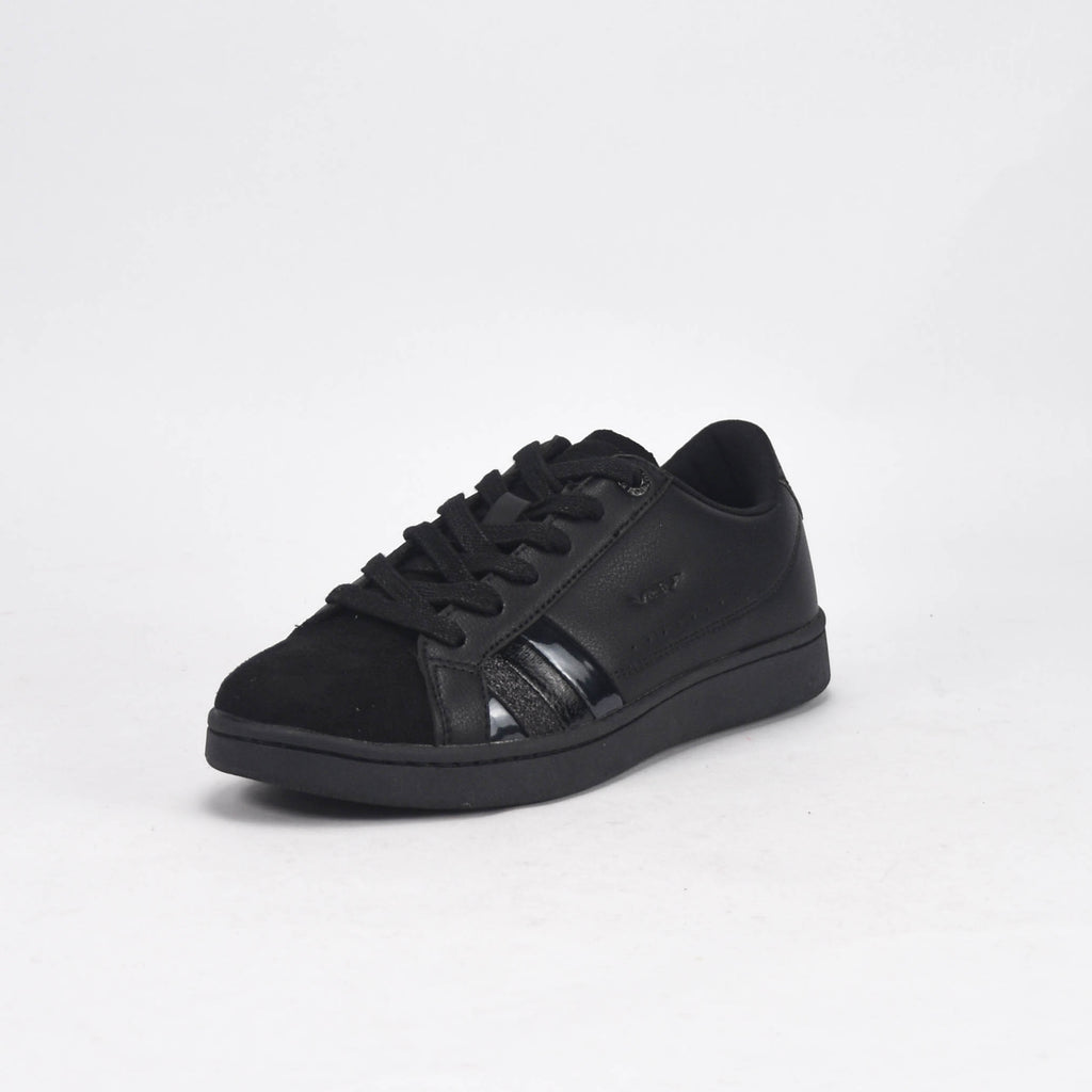 VO7 Baskets Jeanne Élégantes Noir Femme