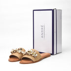 André Mules Ornées de Coquillages Femme Élégantes