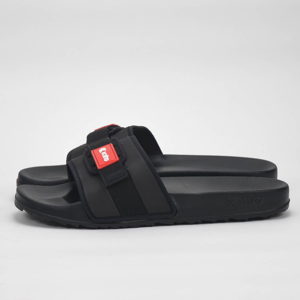 Kito Claquettes Confortables Noir Homme