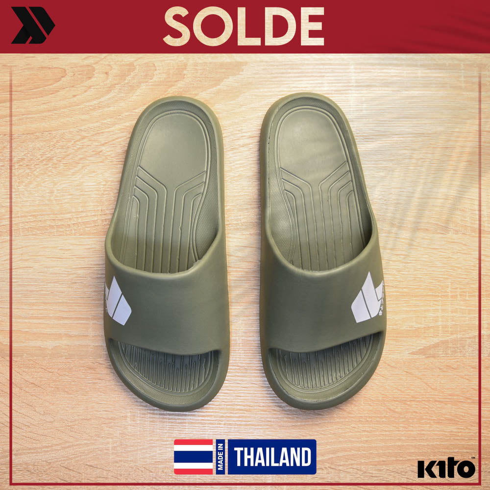 Kito Claquettes Confortables Olive Homme