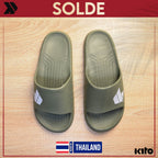 Kito Claquettes Confortables Olive Homme