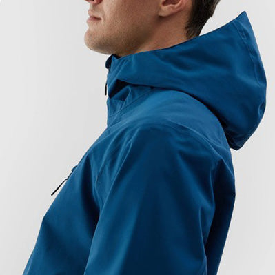 4F Veste Softshell Coupe-vent Homme Bleu