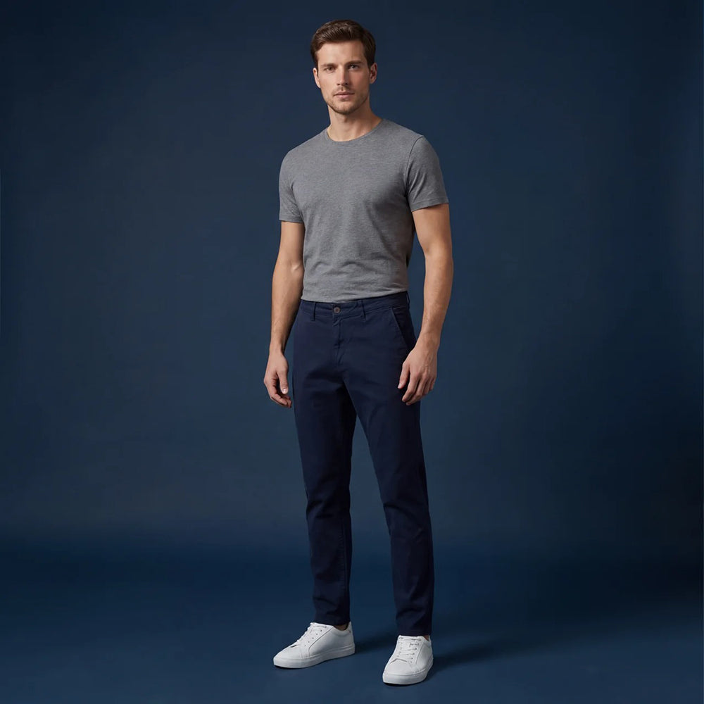 Lumberjack Pantalon Chino Bleu Marine Homme