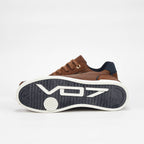 VO7 Baskets Basses Élégantes Marron Homme