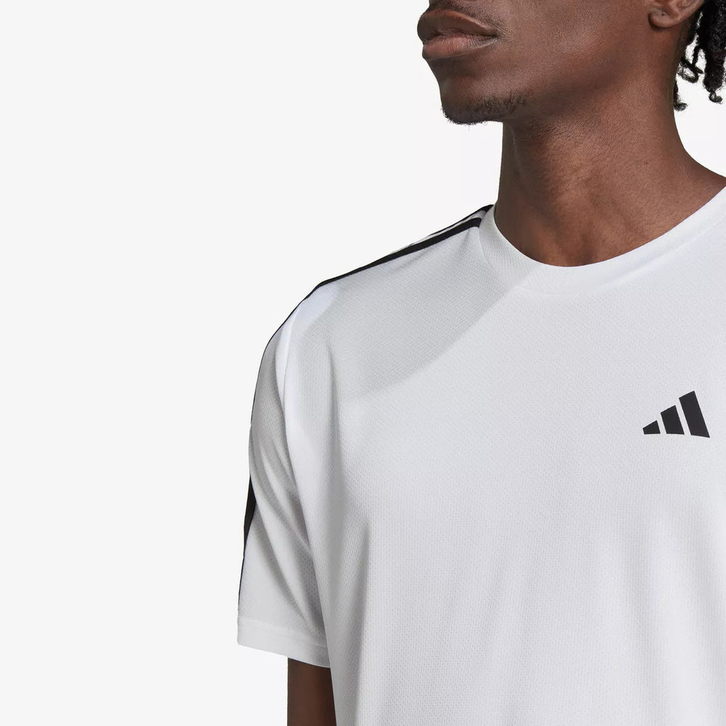 Adidas T-shirt de Sport Respirant 3-Bandes Homme