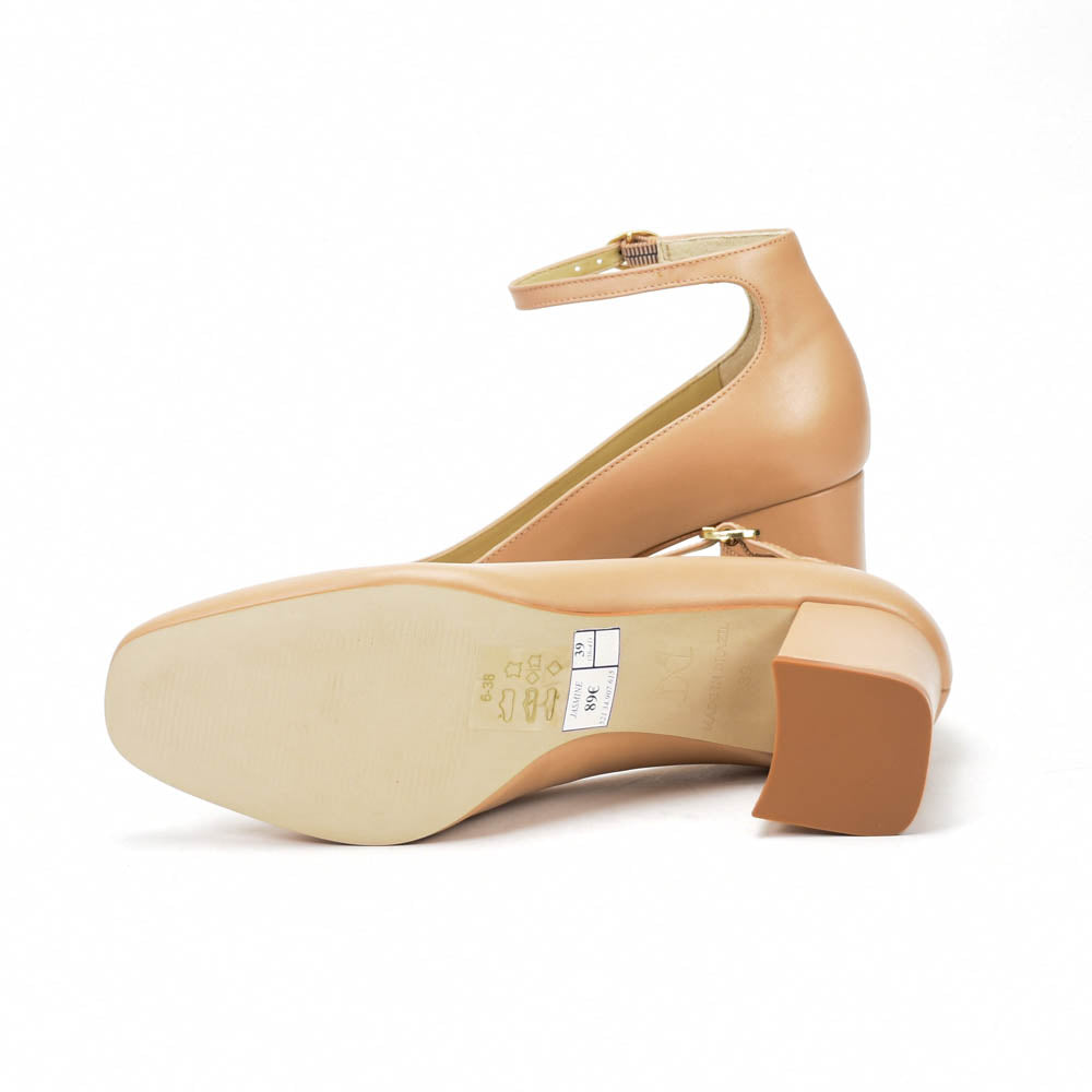 André Escarpins Jasmine Beige Élégants Femme