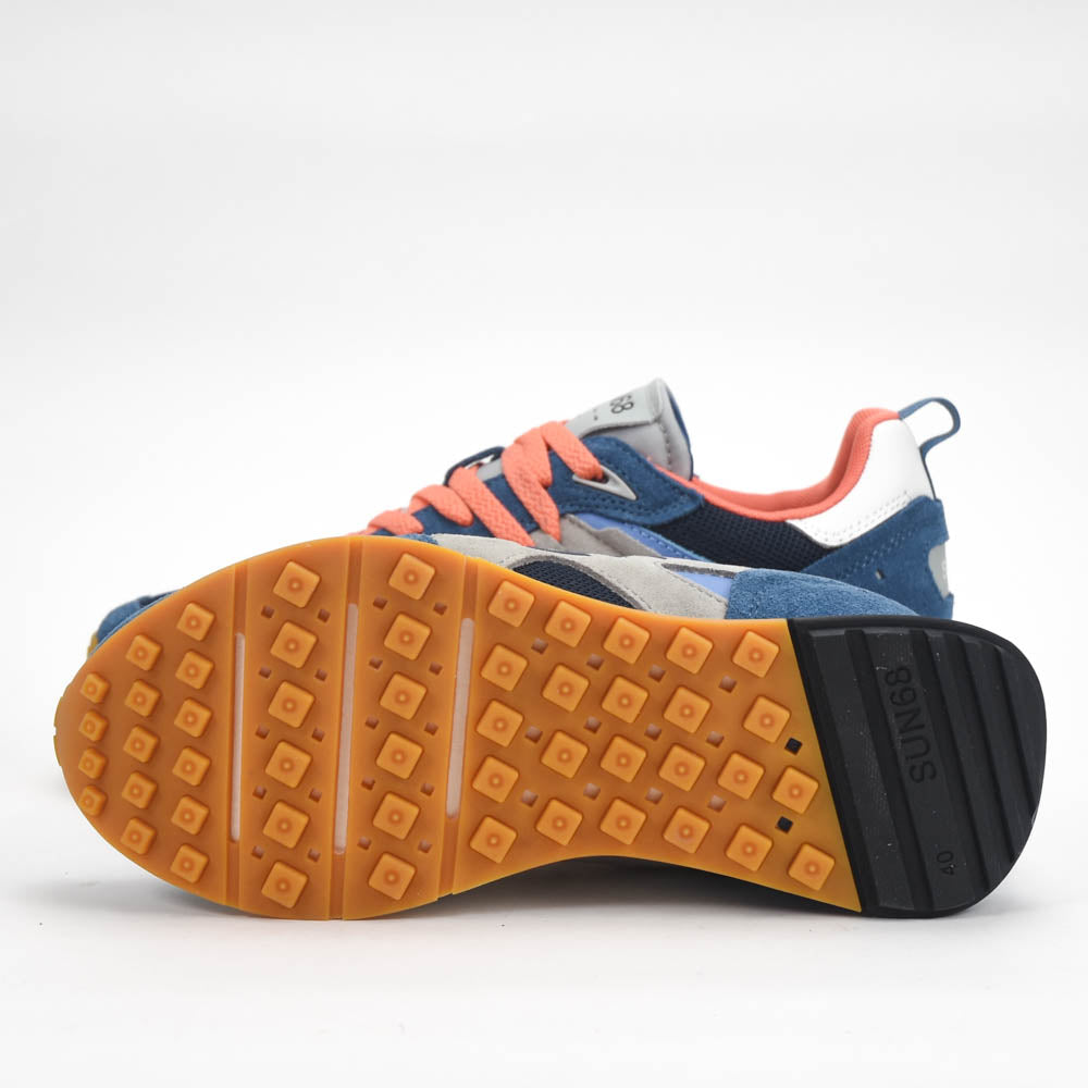 SUN68 Baskets Multicolores Style Urbain Homme
