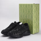 Gucci Baskets Chunky Logo Noir Homme