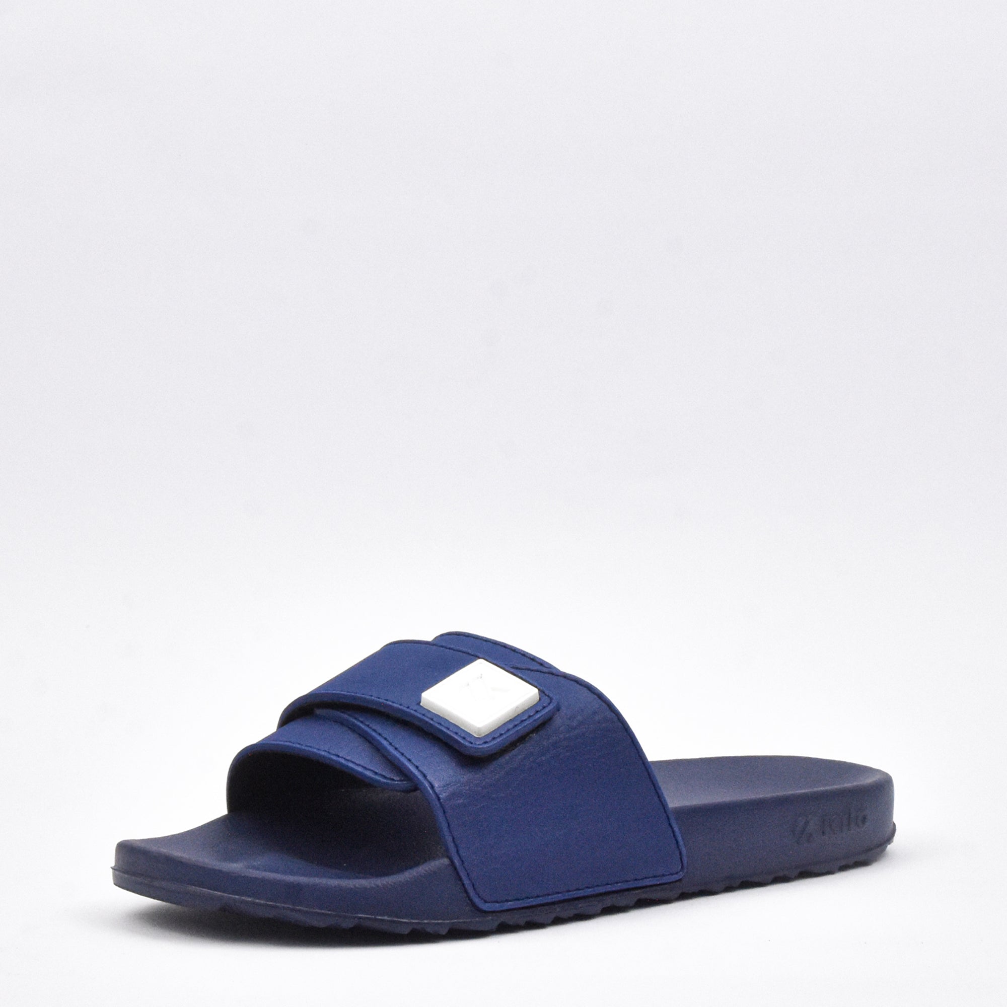 Kito Claquettes Bleu Marine Confortables Homme
