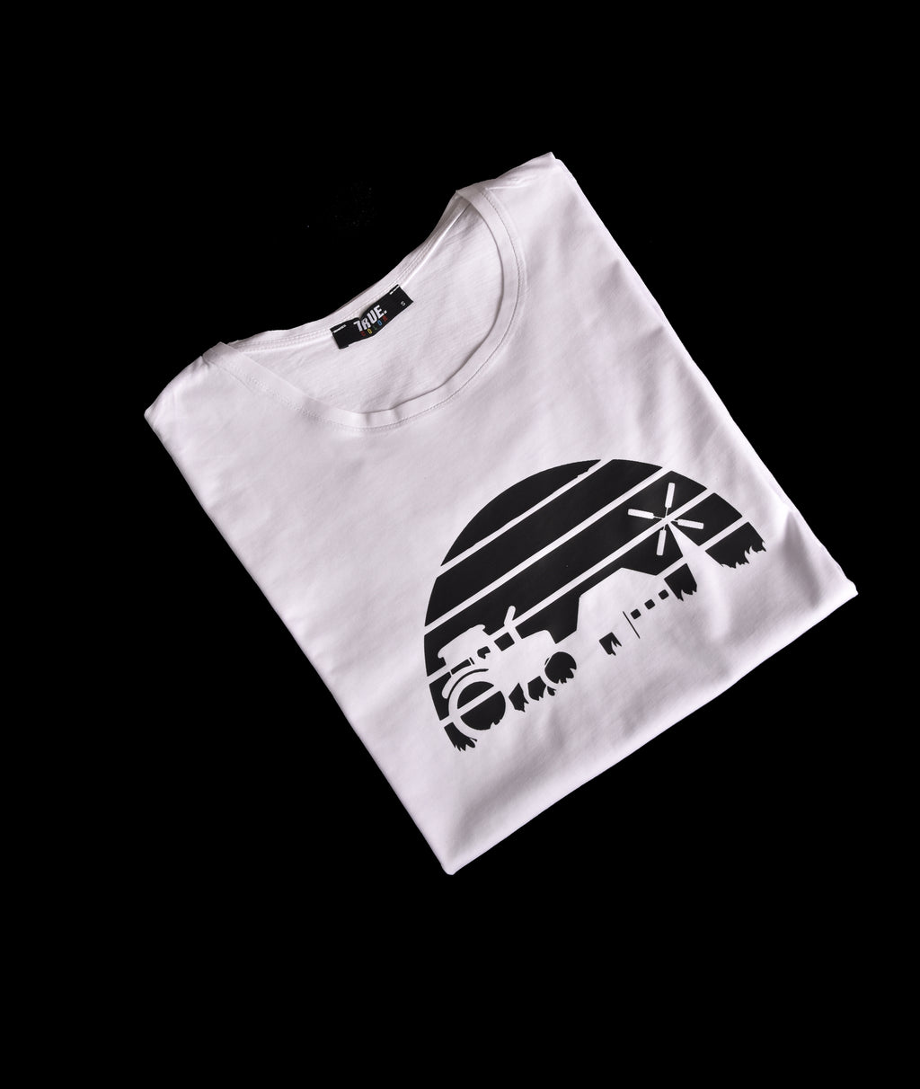 T-shirt BLANC TRACTOR