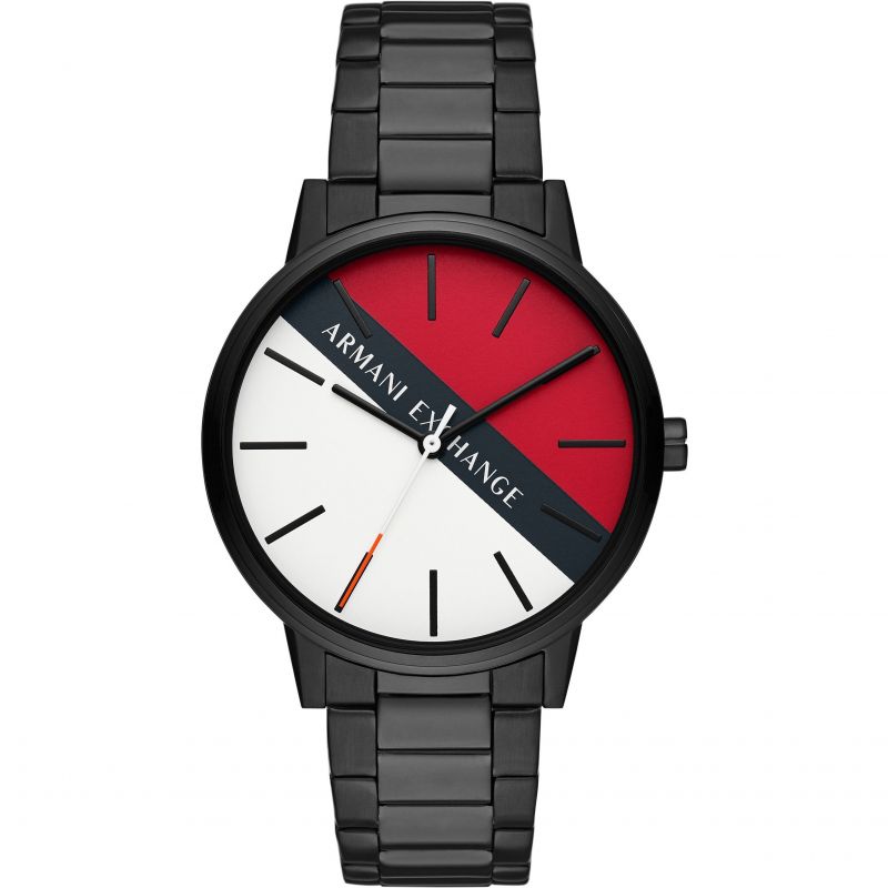Armani Exchange Montre Homme Design Tricolore Élégante