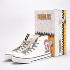 Peanuts Sneakers Montantes Snoopy en Toile Mixte