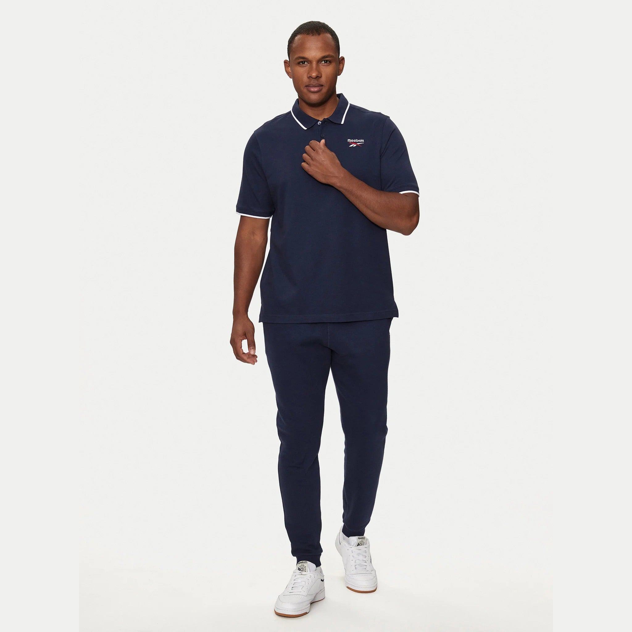 Reebok Polo Classique Logo Brodé Homme