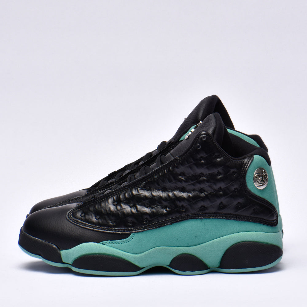 Jordan Sneakers Basket Noir et Turquoise Homme
