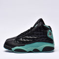 Jordan Sneakers Basket Noir et Turquoise Homme