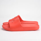 Peak Claquettes Logo Rouge Confortables Unisexe