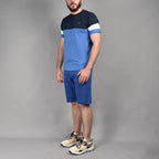 HARD1 Ensemble Short et T-shirt Bicolore Homme