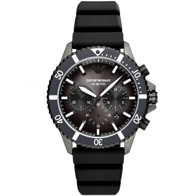 Emporio Armani Montre Chronographe Sportive Homme