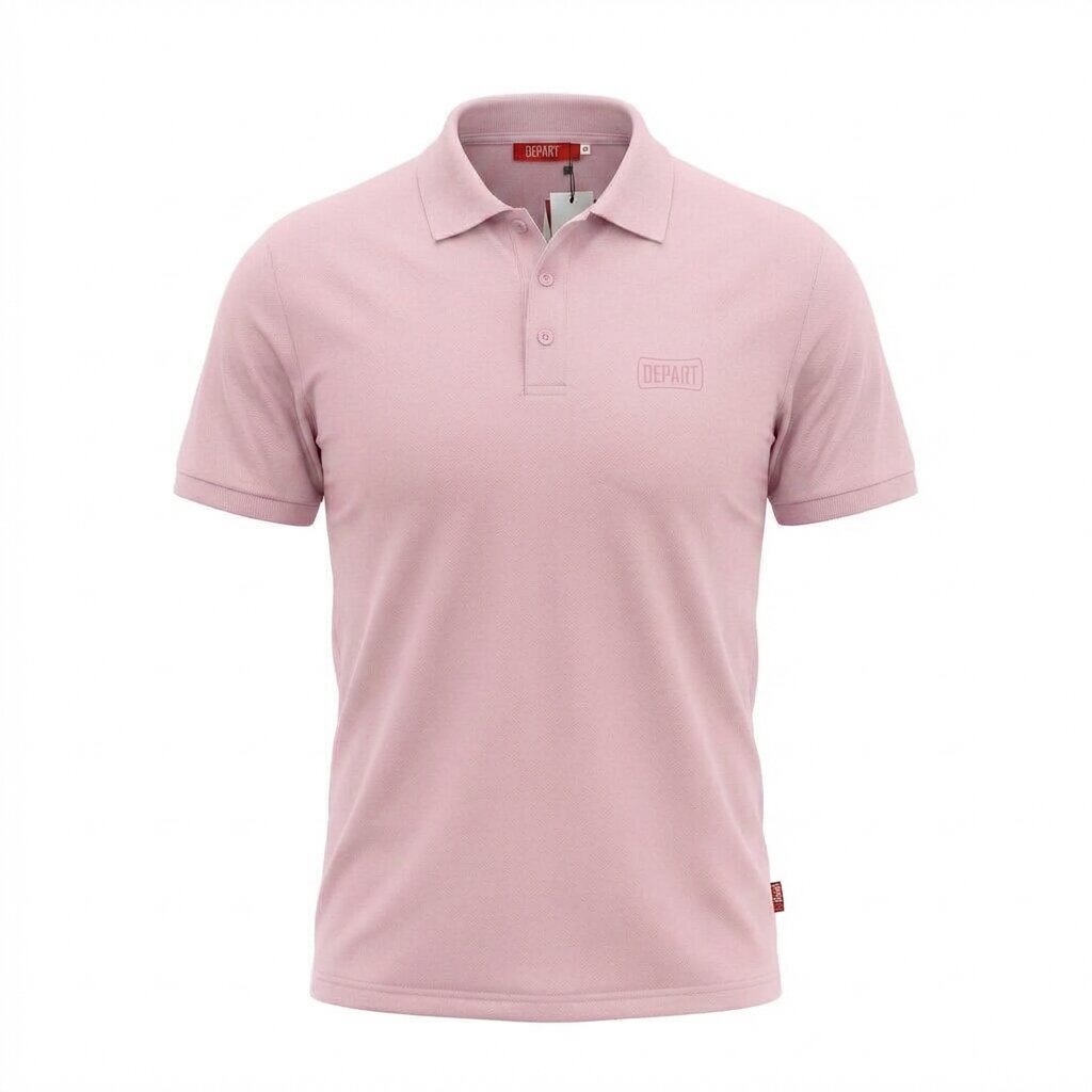Kimland Polo Homme Rose Élégant et Confortable