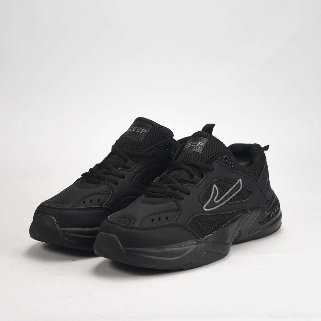 Keep Baskets Sportives Respirantes Homme Noir