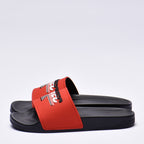 Hi-Tec Heritage Slides Confortables Noir et Rouge Homme