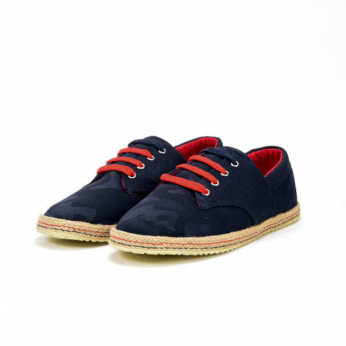 André Espadrilles à Lacets Motif Camouflage Homme