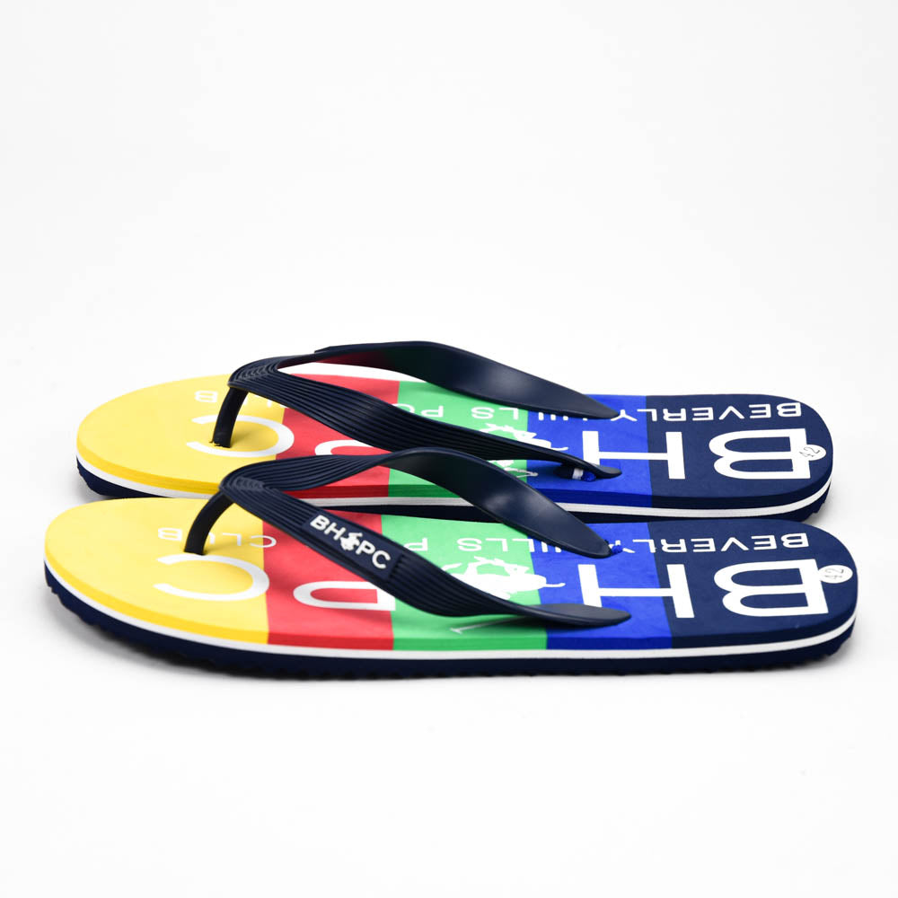 Beverly Hills Polo Club Claquettes Multicolores Confortables Homme