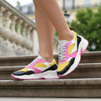 André Baskets Multicolores Style Chunky Femme