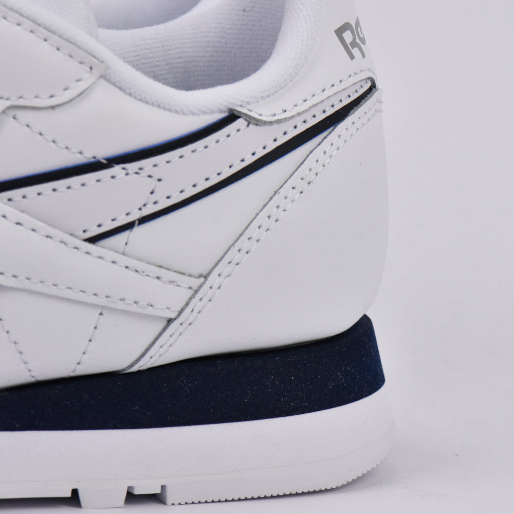 REEBOK CLASSIC LEATHER WHITE/WHITE/NAVY﻿ 6