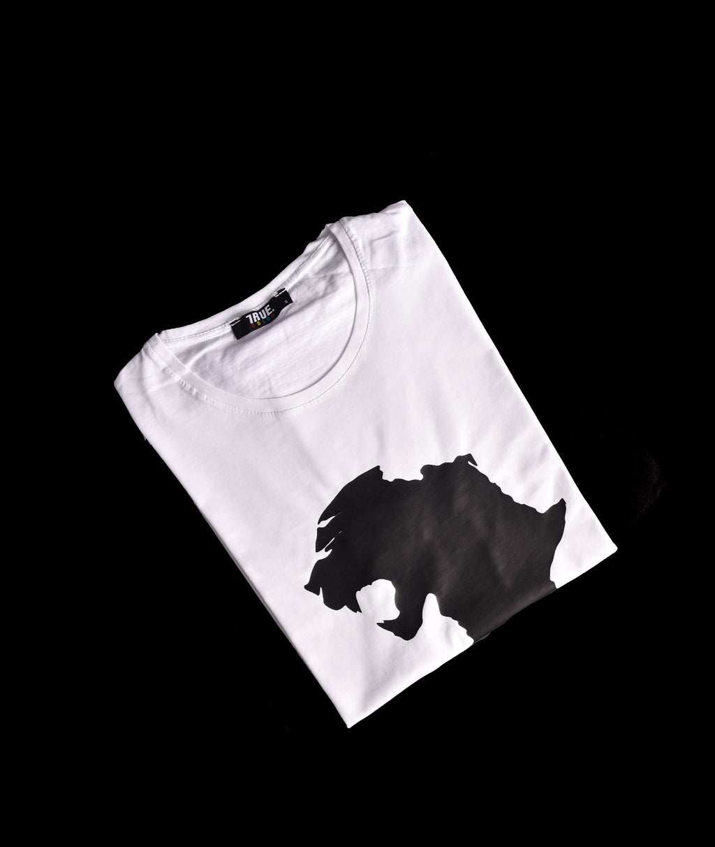 T-shirt BLANC BLACK PANTHER