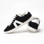 André Baskets Basses Style Urbain Noir et Blanc Homme